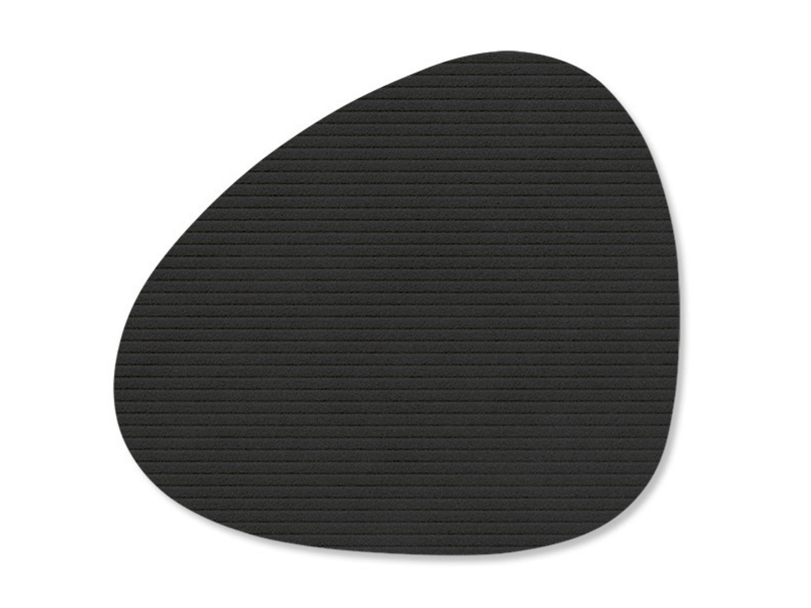 LIND DNA Corduroy Tischset Curve S black ink 24x28cm - Produktbild 1