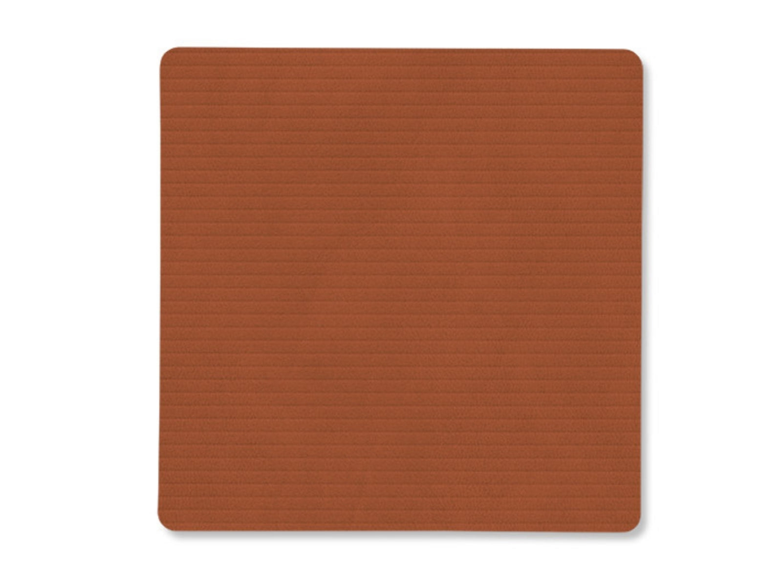 LIND DNA Corduroy Tischset Square S rust 28x28cm