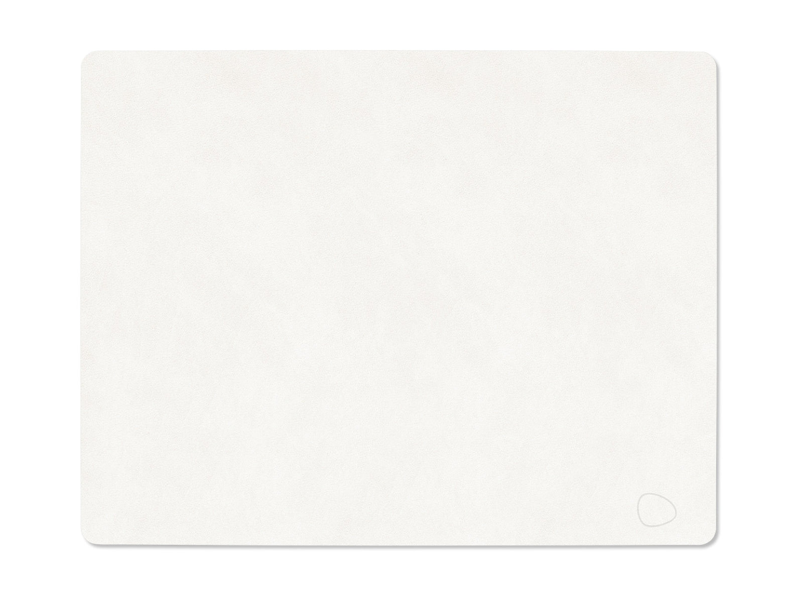 LIND DNA Nupo Tischset Square L pure white 35x45cm