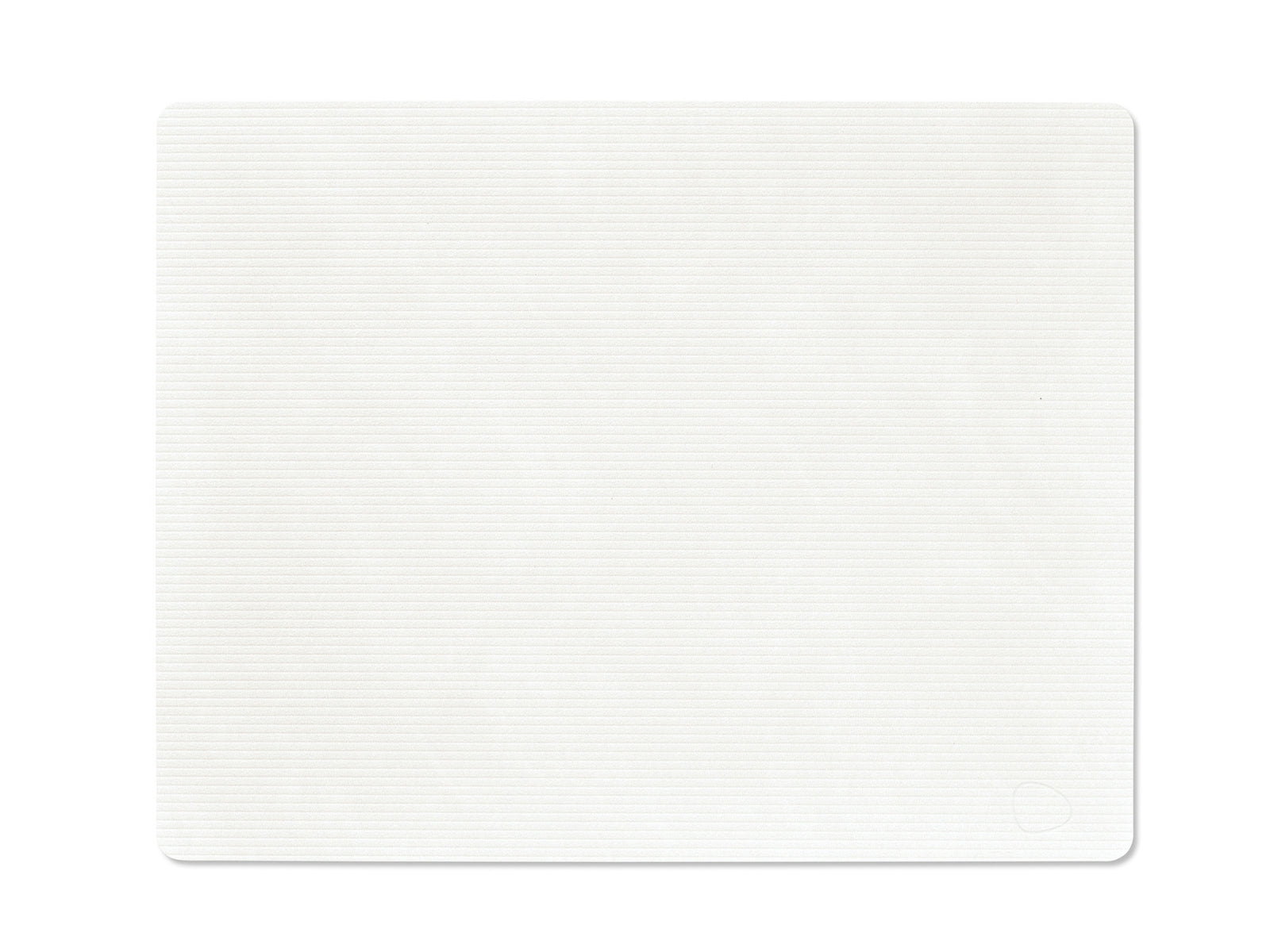 LIND DNA Corduroy Tischset Square L pure white 35x45cm