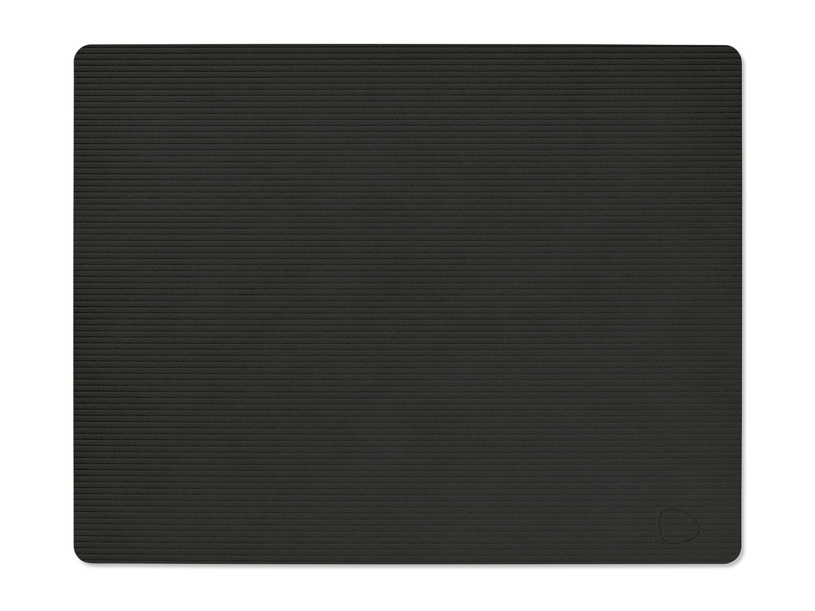 LIND DNA Corduroy Tischset Square L black ink 35x45cm - Produktbild 1