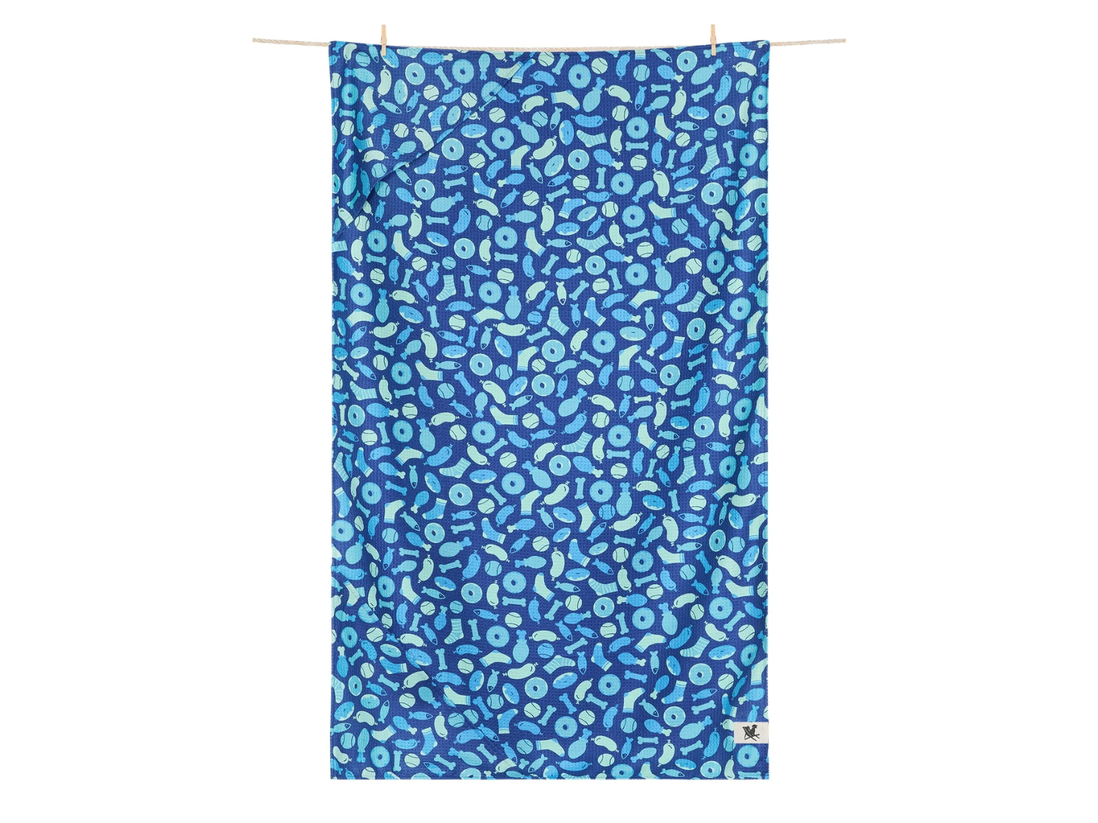 Dock & Bay Hundehandtuch L A Dogs Dinner 120x70cm - Produktbild 1