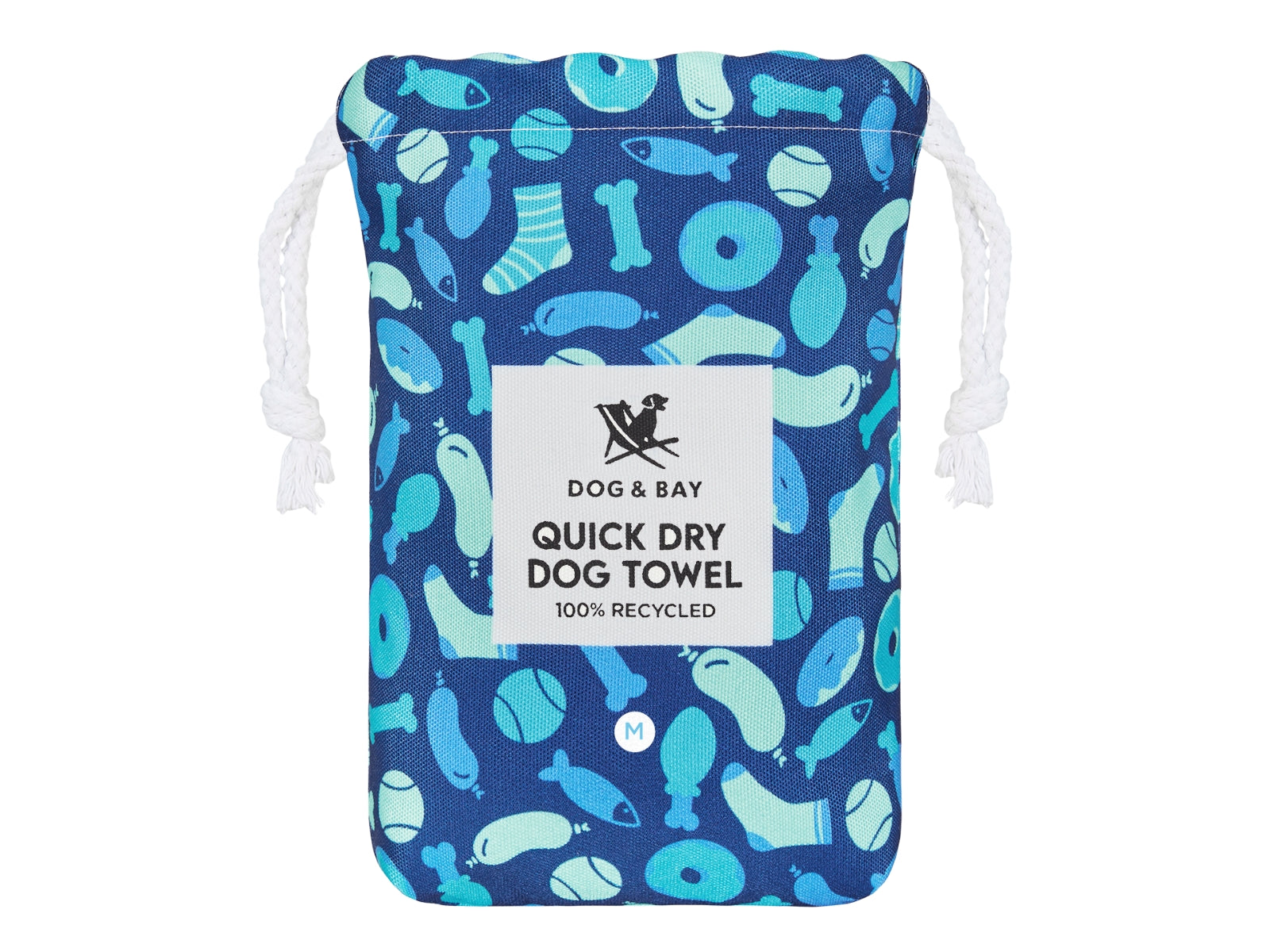 Dock & Bay Hundehandtuch M A Dogs Dinner 90x50cm - Produktbild 2