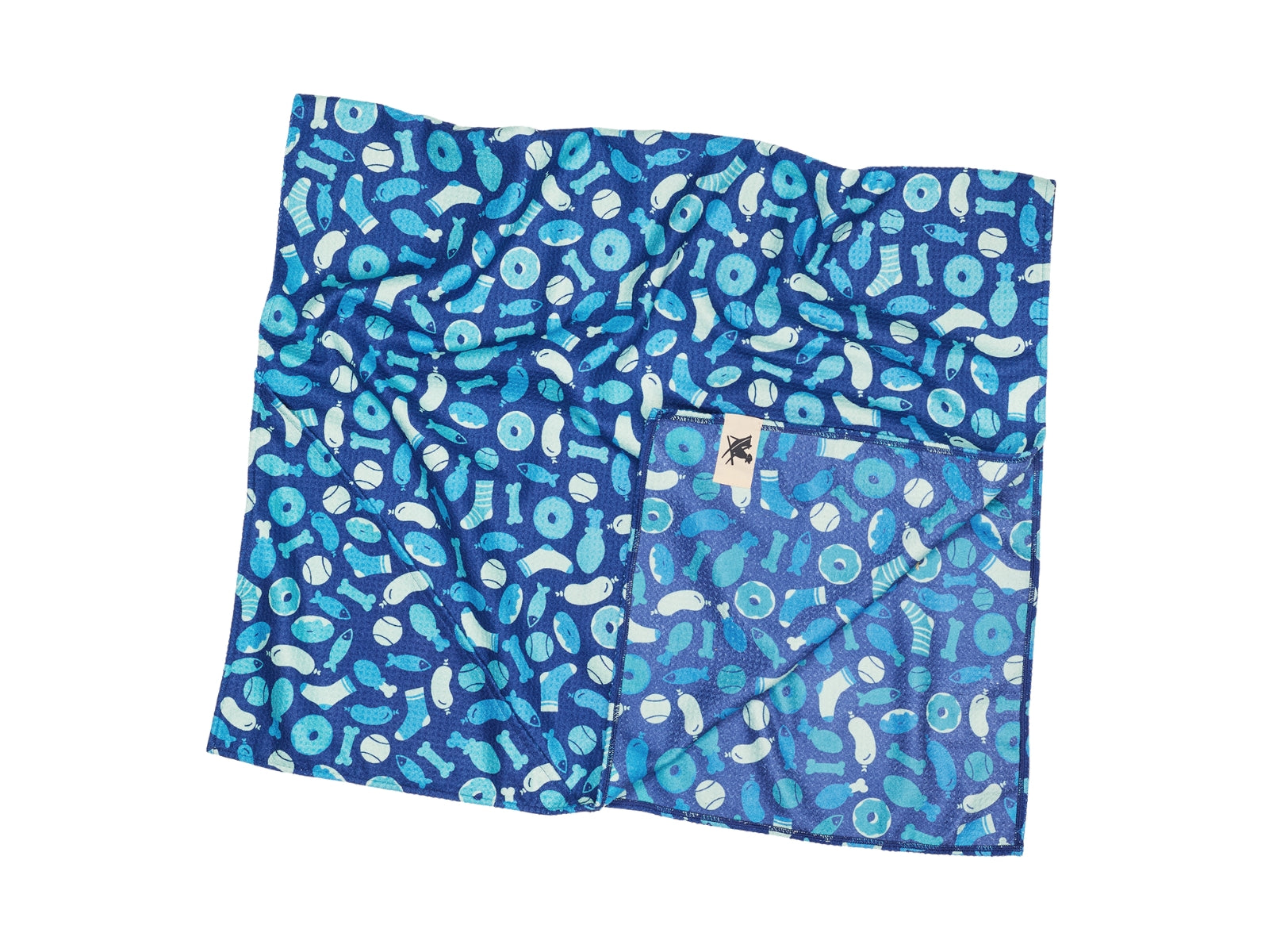 Dock & Bay Hundehandtuch M A Dogs Dinner 90x50cm - Produktbild 3