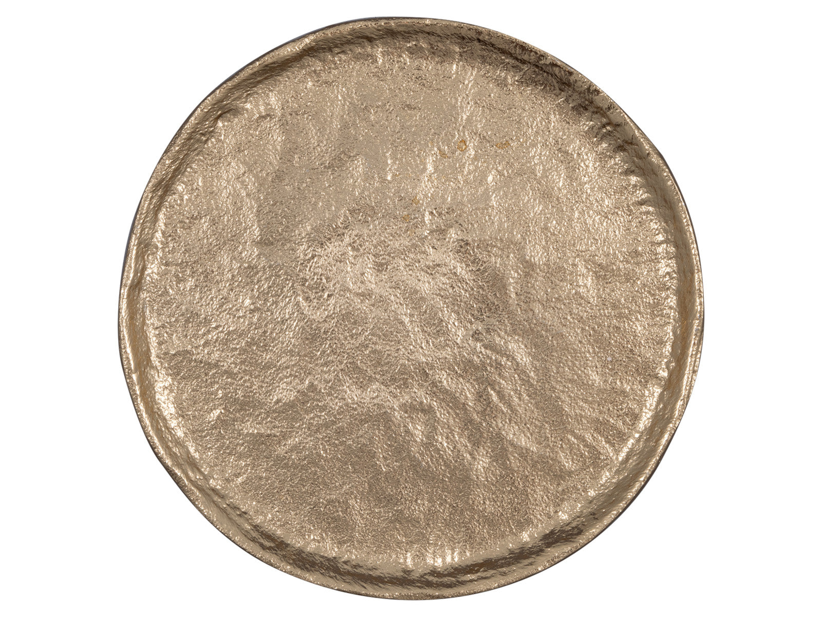 Greengate Aluminiumteller gold small 17cm Freisteller 1