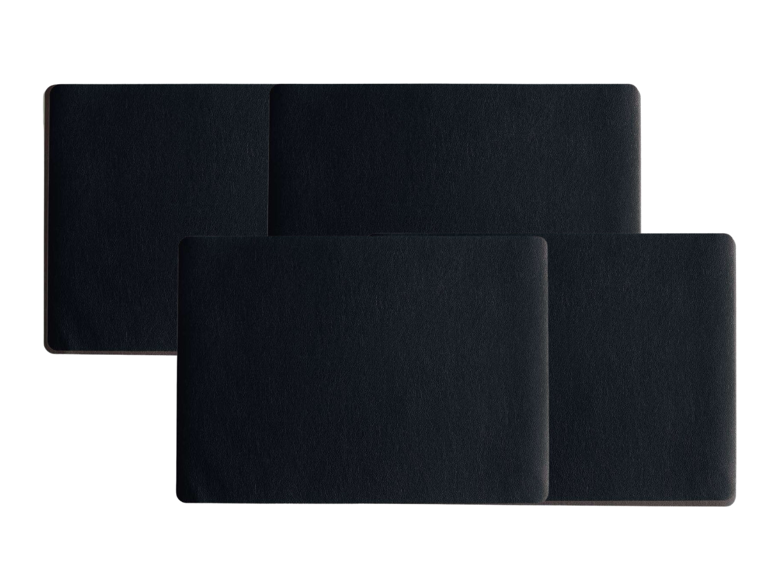 ASA Tischset Lederoptik schwarz 46x33cm Set4 - Produktbild 1