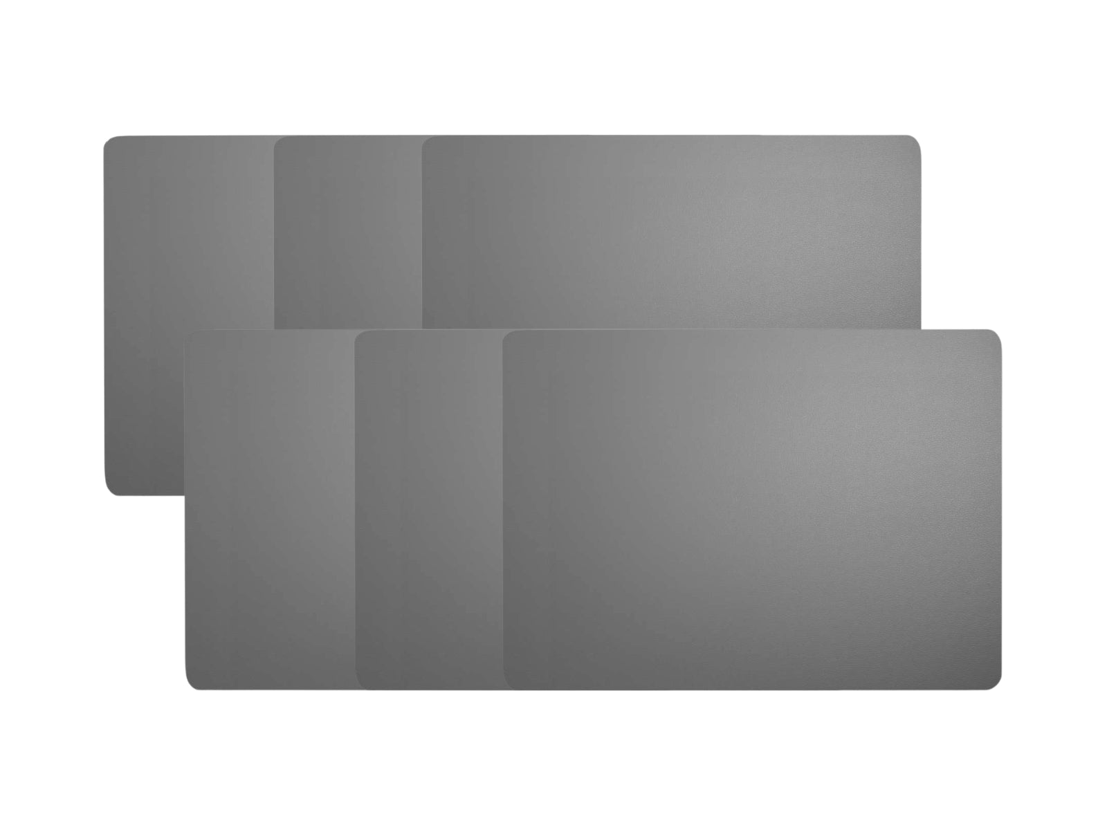 ASA Tischset Lederoptik cement 46x33cm Set6 - Produktbild 1