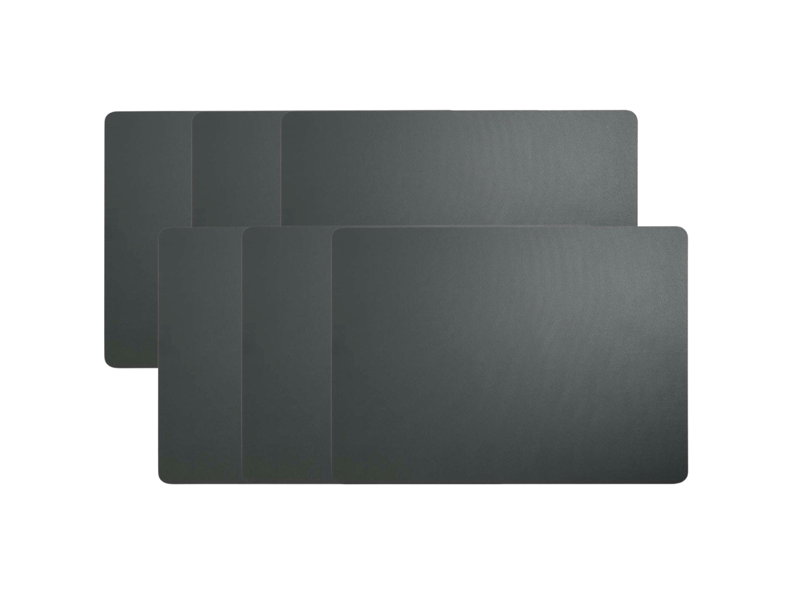 ASA Tischset Lederoptik basalt 46x33cm Set6 - Produktbild 1