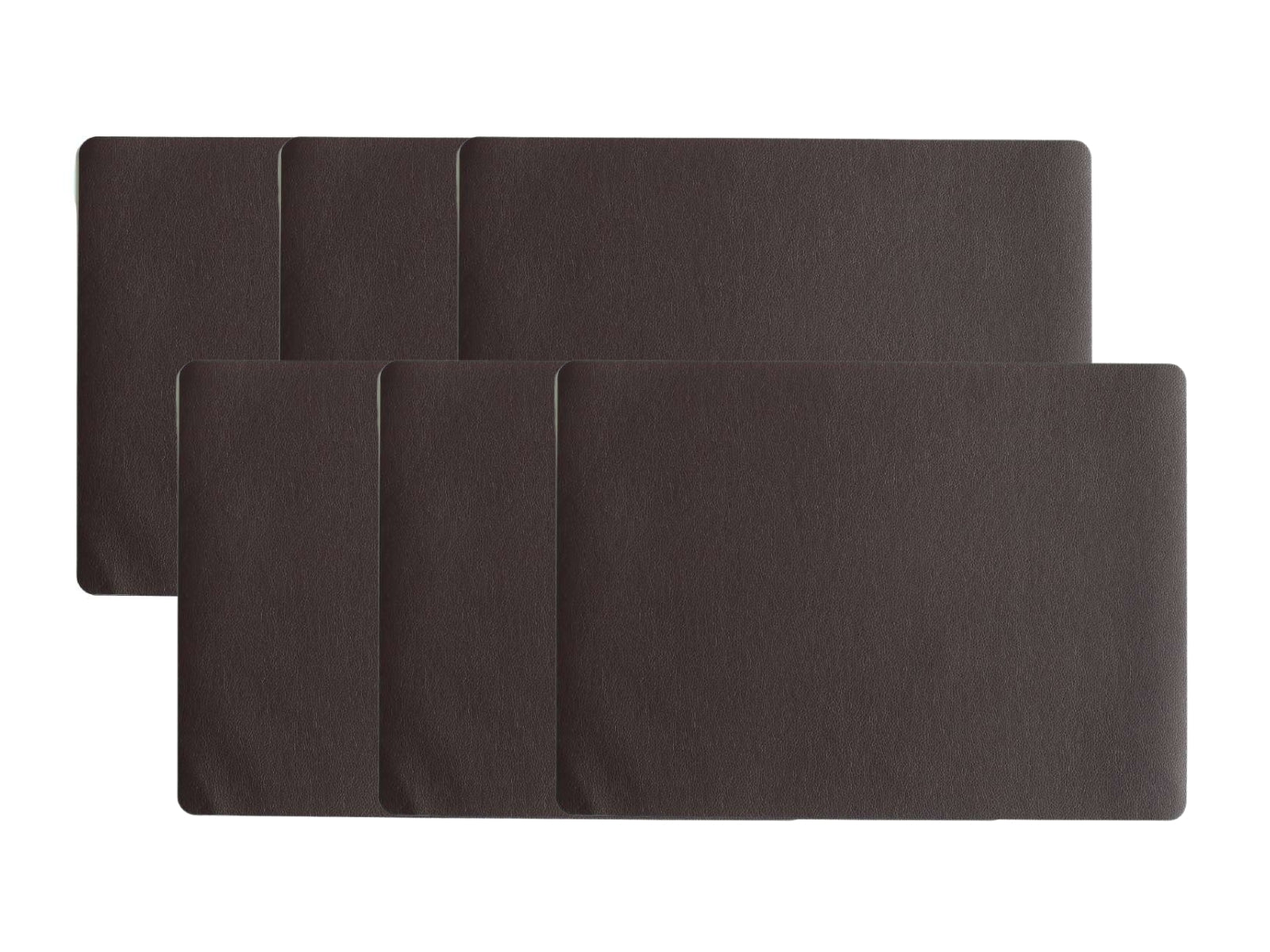 ASA Tischset Lederoptik schoko 46x33cm Set6 - Produktbild 1