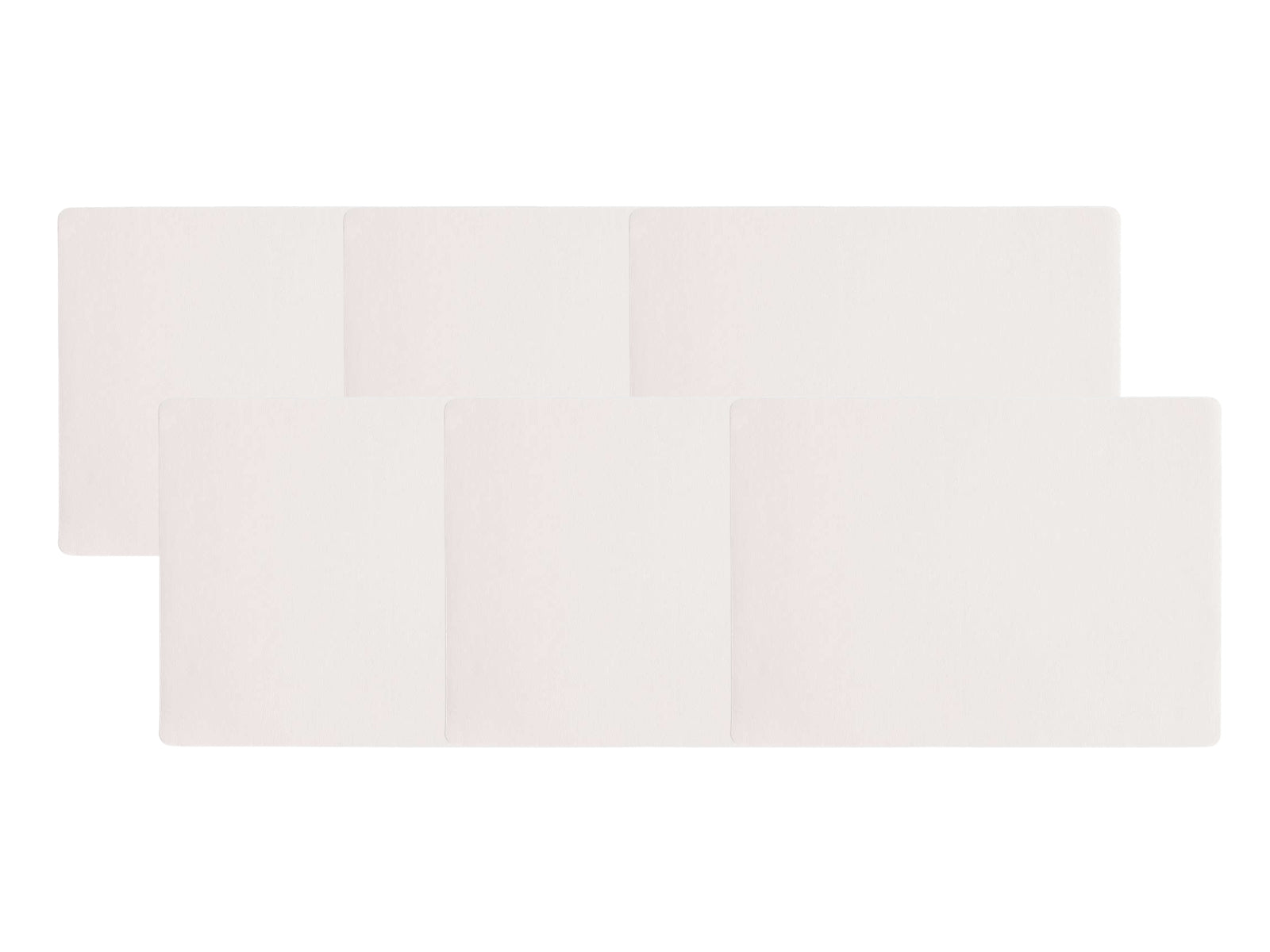 ASA Tischset Lederoptik weiss 46x33cm Set6 - Produktbild 1