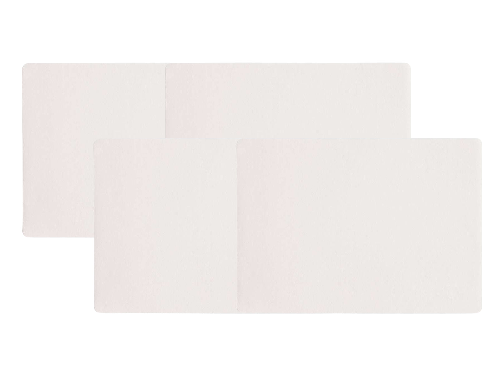 ASA Tischset Lederoptik weiss 46x33cm Set4 - Produktbild 1