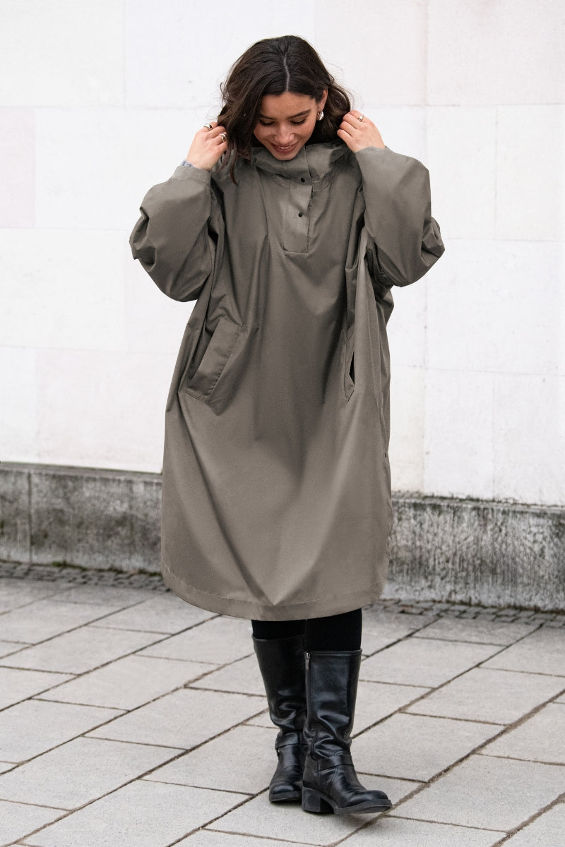 reisenthel mini maxi raincoat dark taupe - Produktbild 3