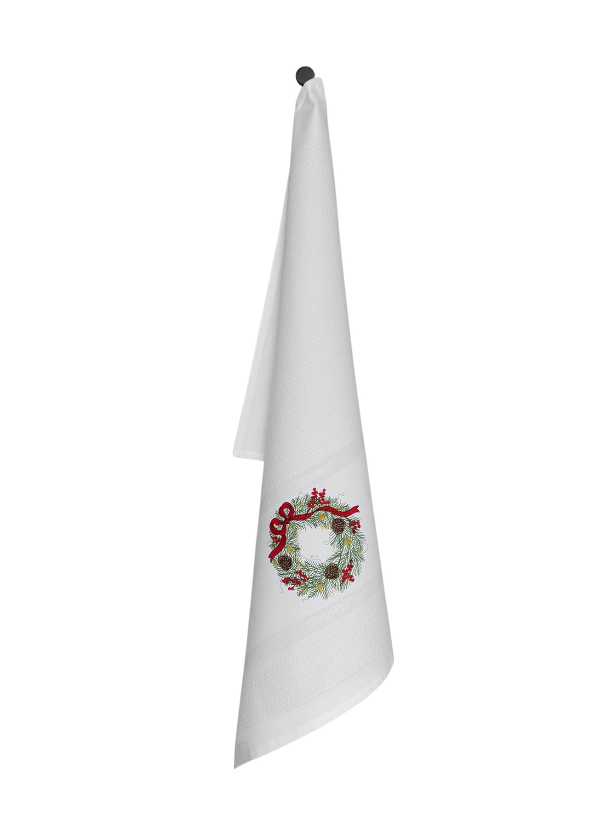 Vista Portuguese Geschirrtuch Advent Wreath weiß 50x70cm - Produktbild 1