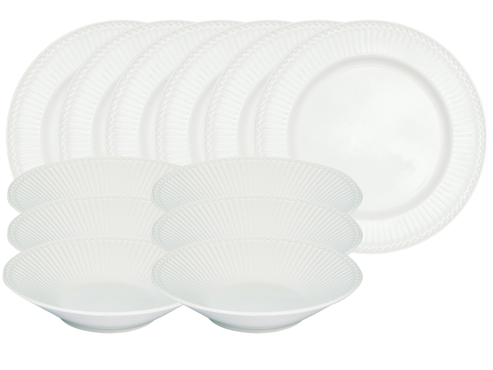 Greengate Alice Tafelset white 12tlg Freisteller