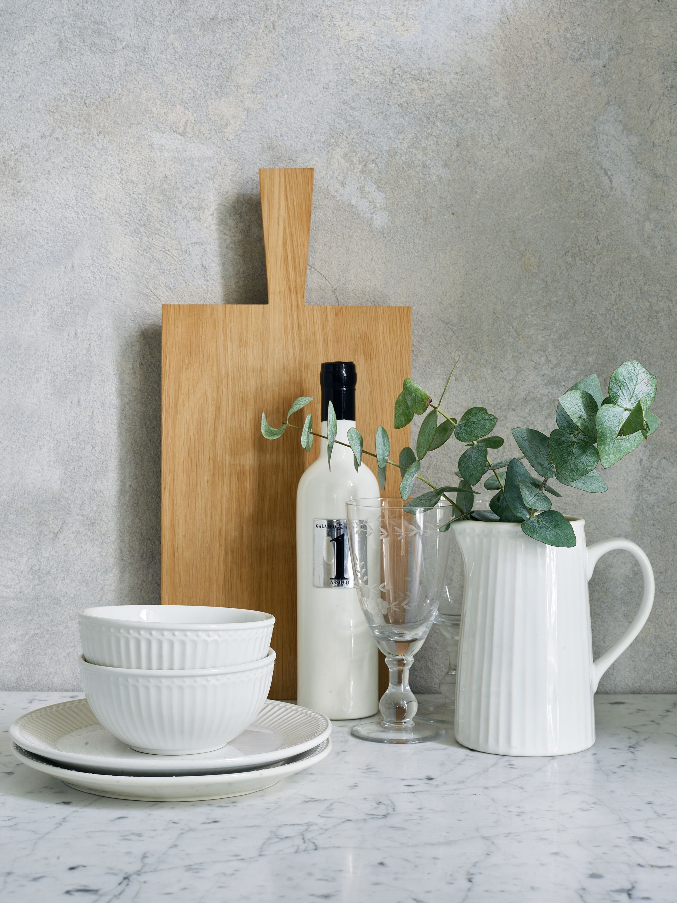Greengate Alice Teller oval white 23 cm - Produktbild 7
