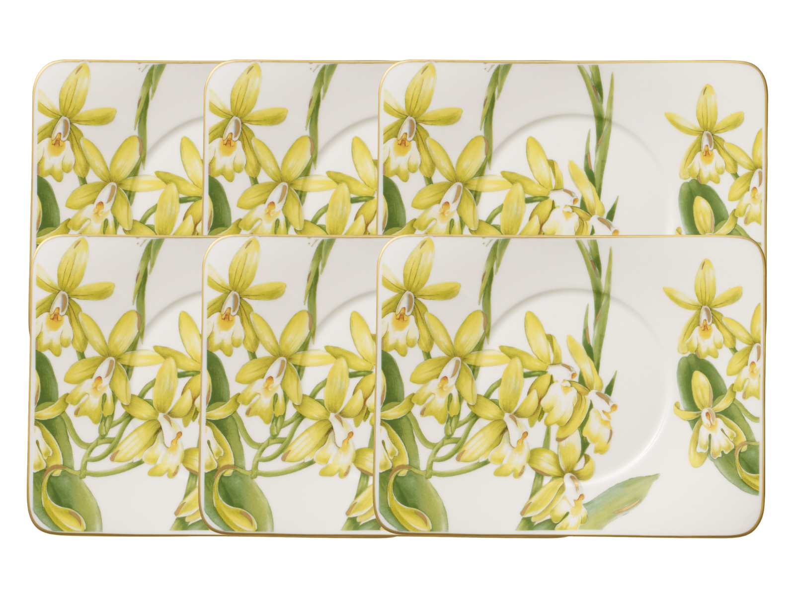 Villeroy & Boch Amazonia Teeuntertasse 17x14cm Set6 Freisteller