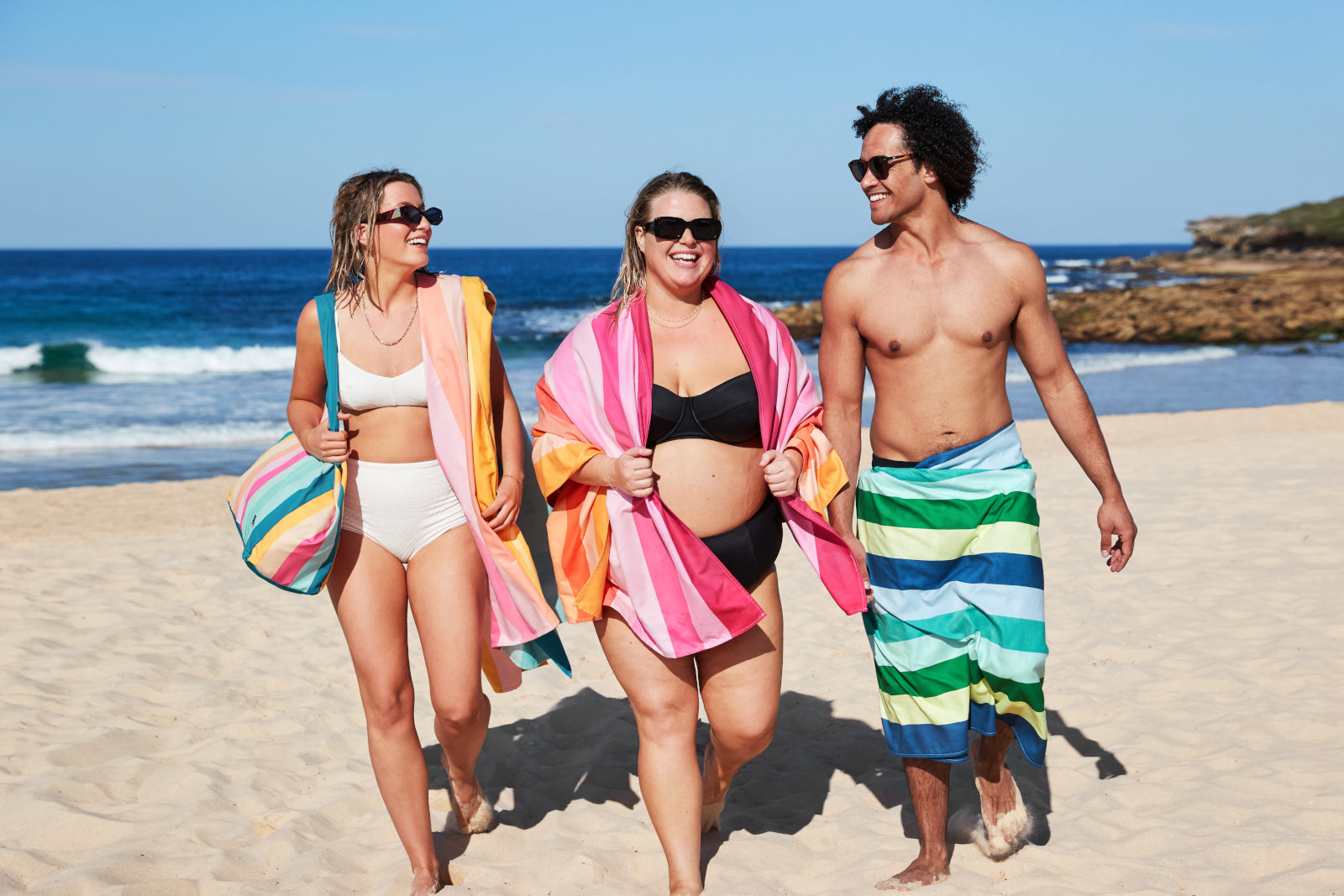 Dock & Bay Beach Towel XL Miami Sorbet 200x90cm Lifestyle 6