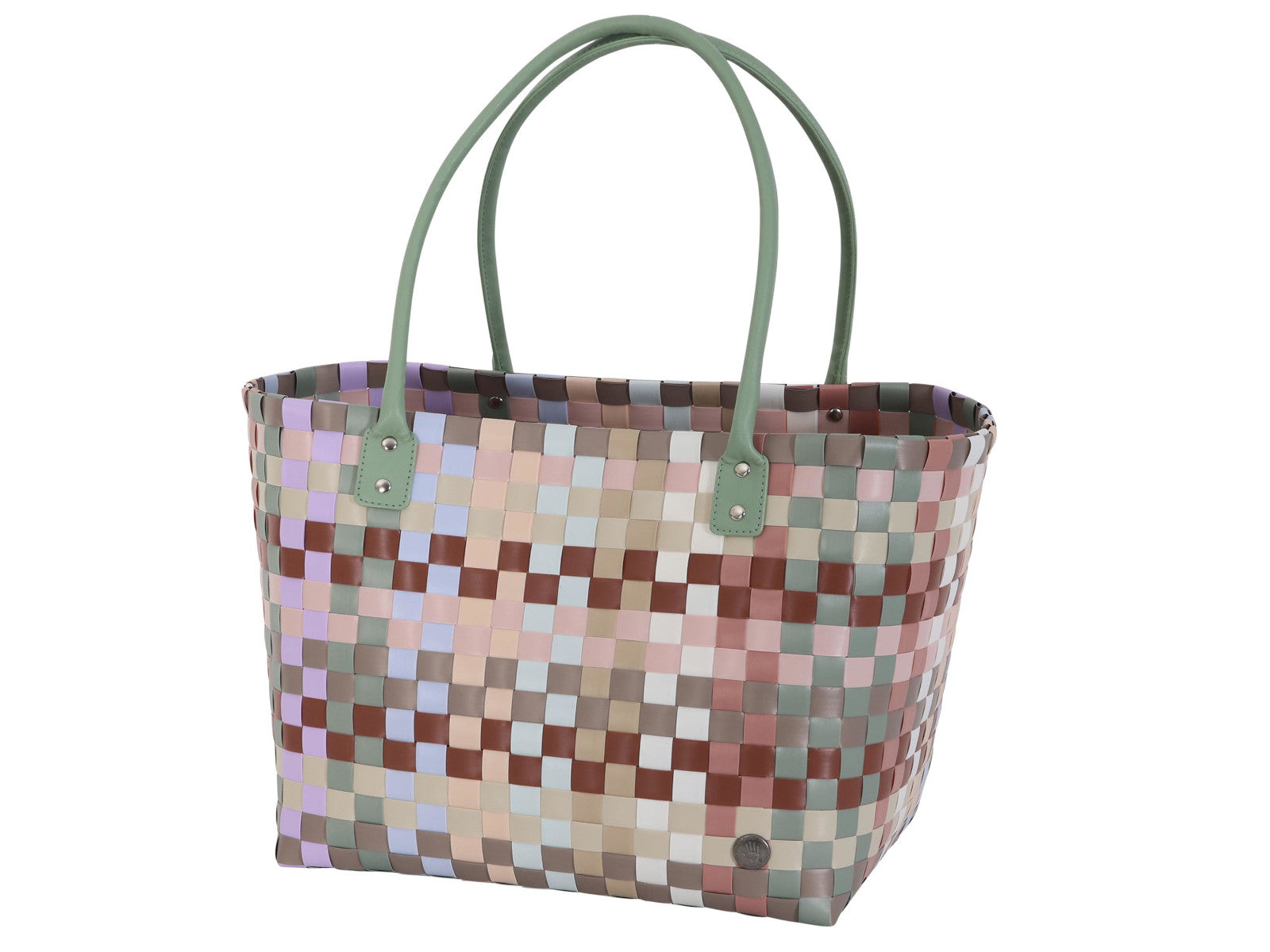 Handed By Mingle Shopper S fat strap multi mix sage green Freisteller 1