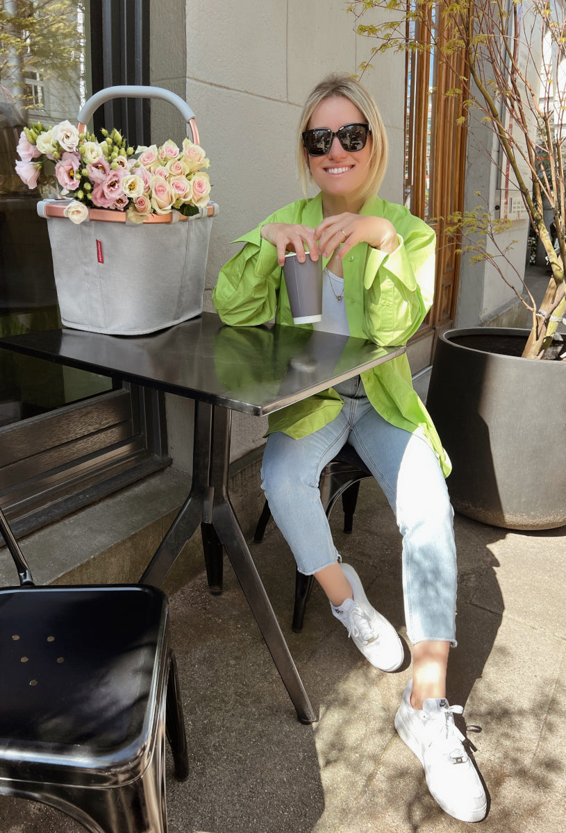 reisenthel carrybag frame twist sky rose Lifestyle 5