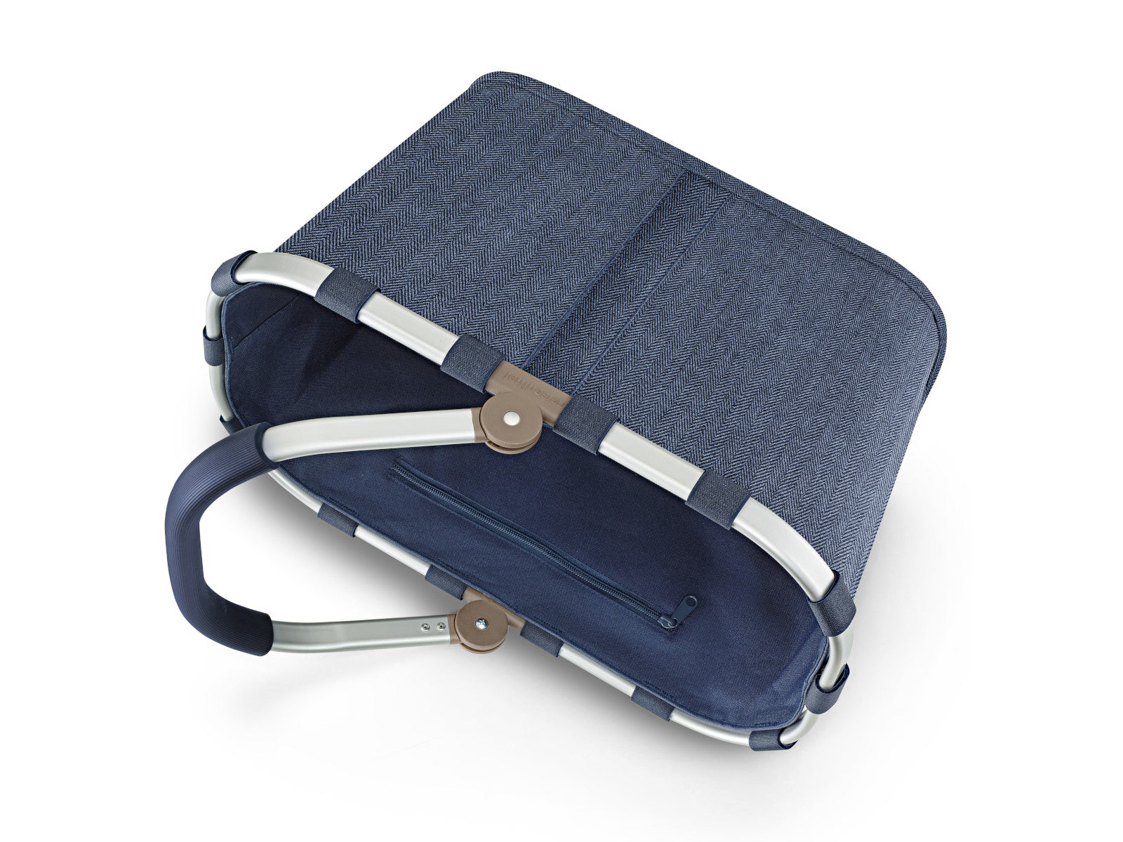 reisenthel carrybag herringbone dark blue Freisteller 3
