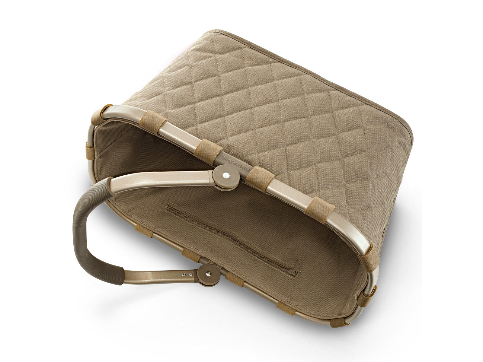 reisenthel carrybag frame rhombus olive Freisteller 2