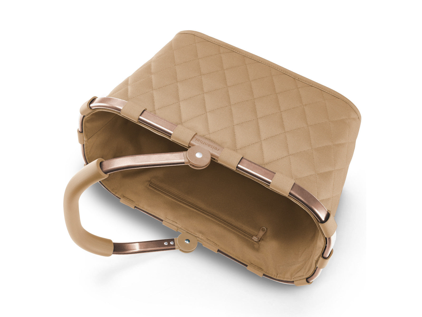 reisenthel carrybag frame rhombus ginger Freisteller 2