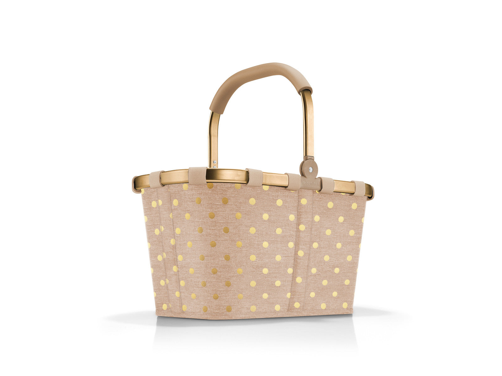 reisenthel carrybag frame metallic dots coffee - Produktbild 2