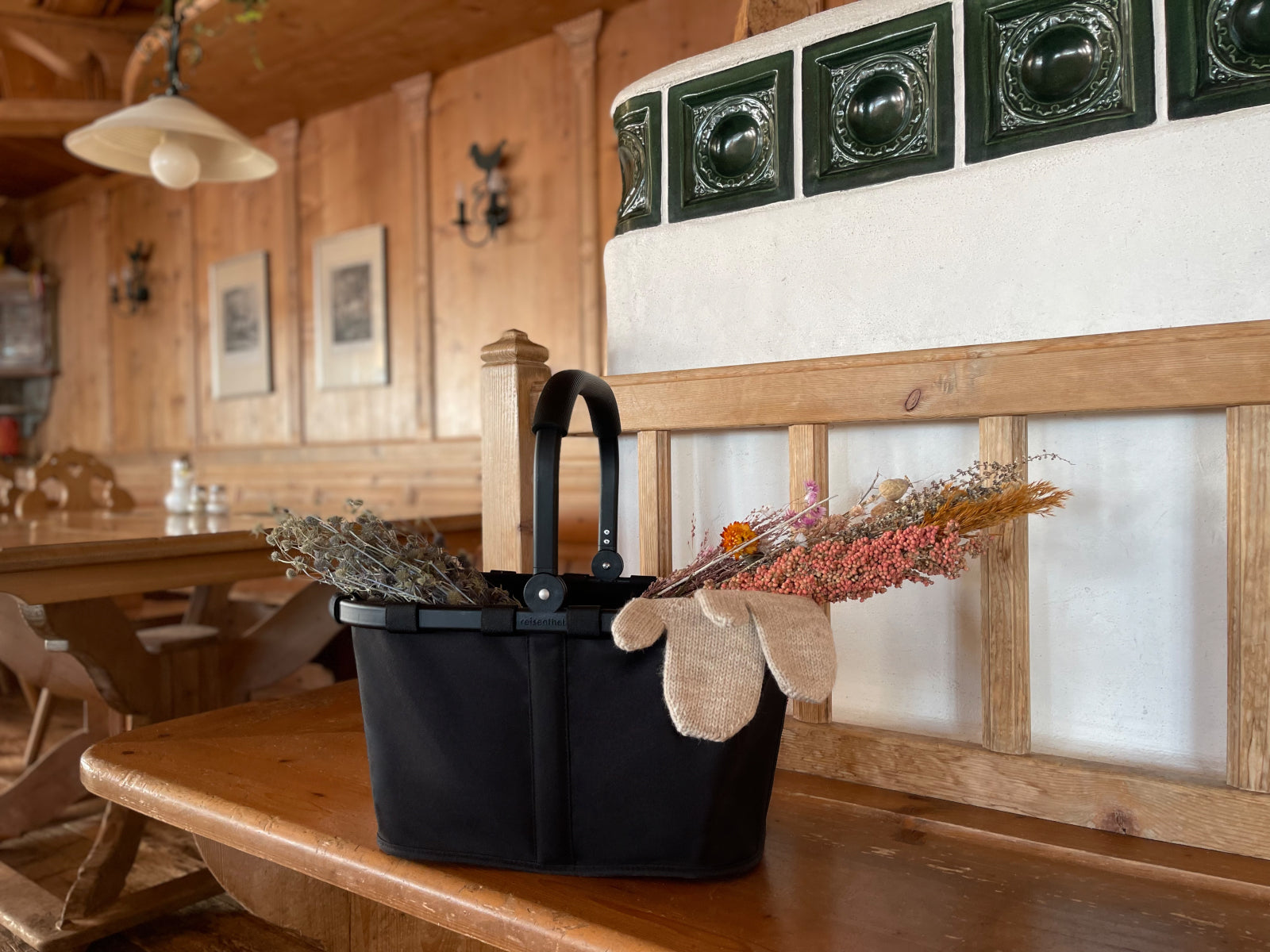 reisenthel carrybag frame black/black Lifestyle 6