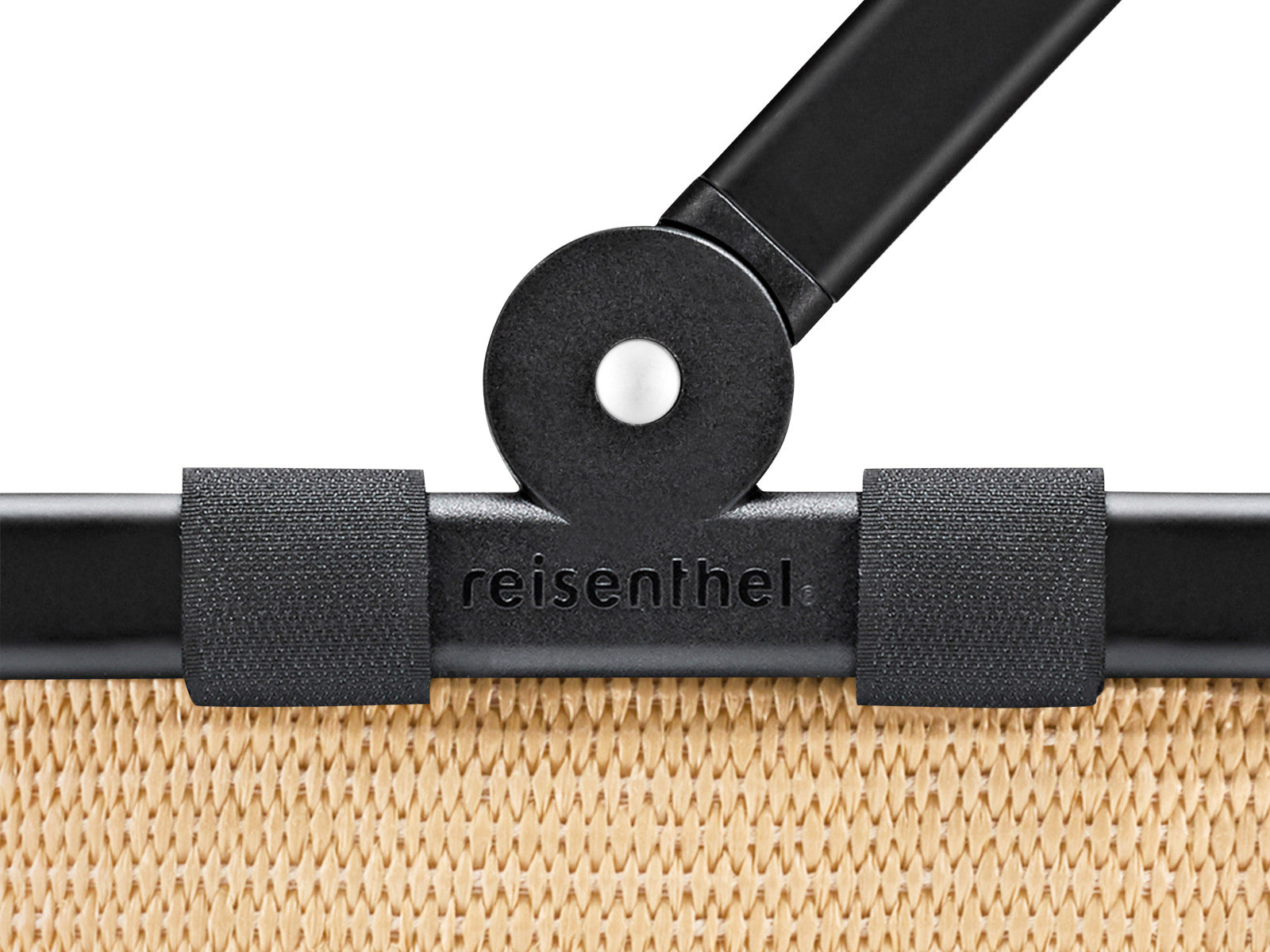 reisenthel carrybag frame raffia black Freisteller 3