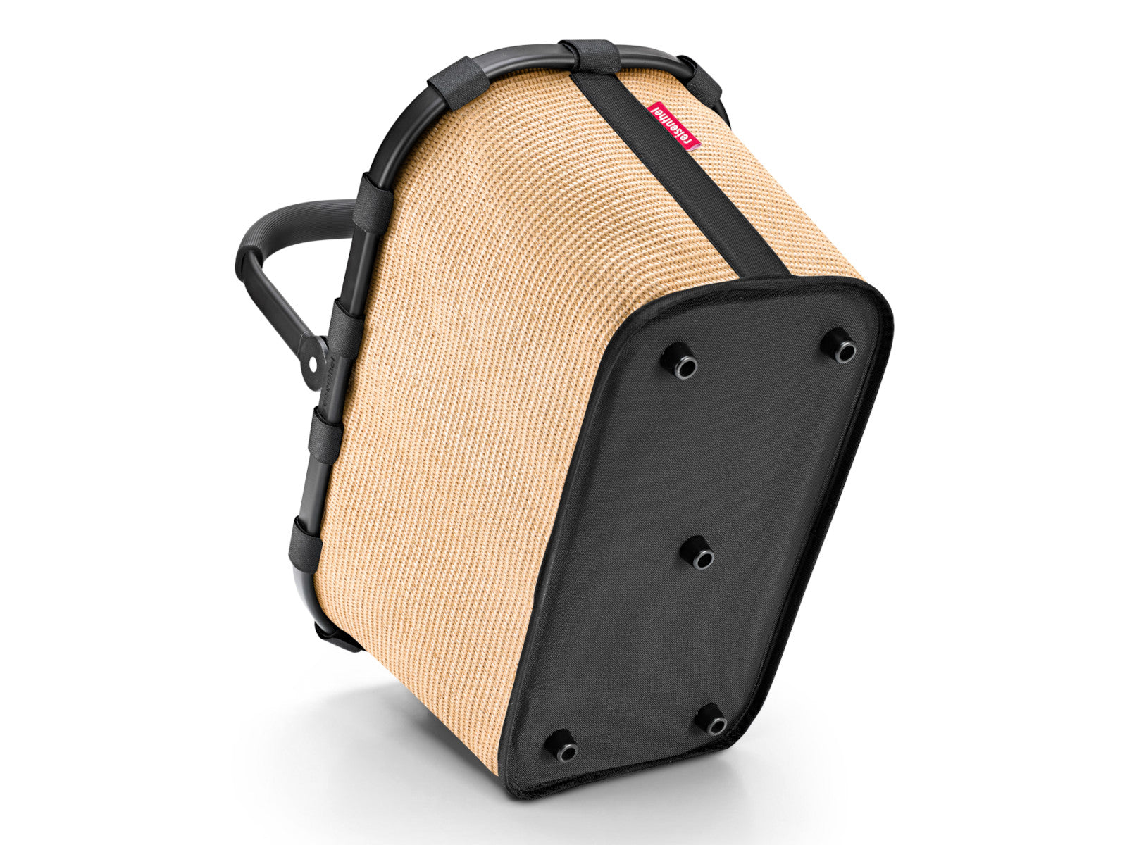 reisenthel carrybag frame raffia black Freisteller 4