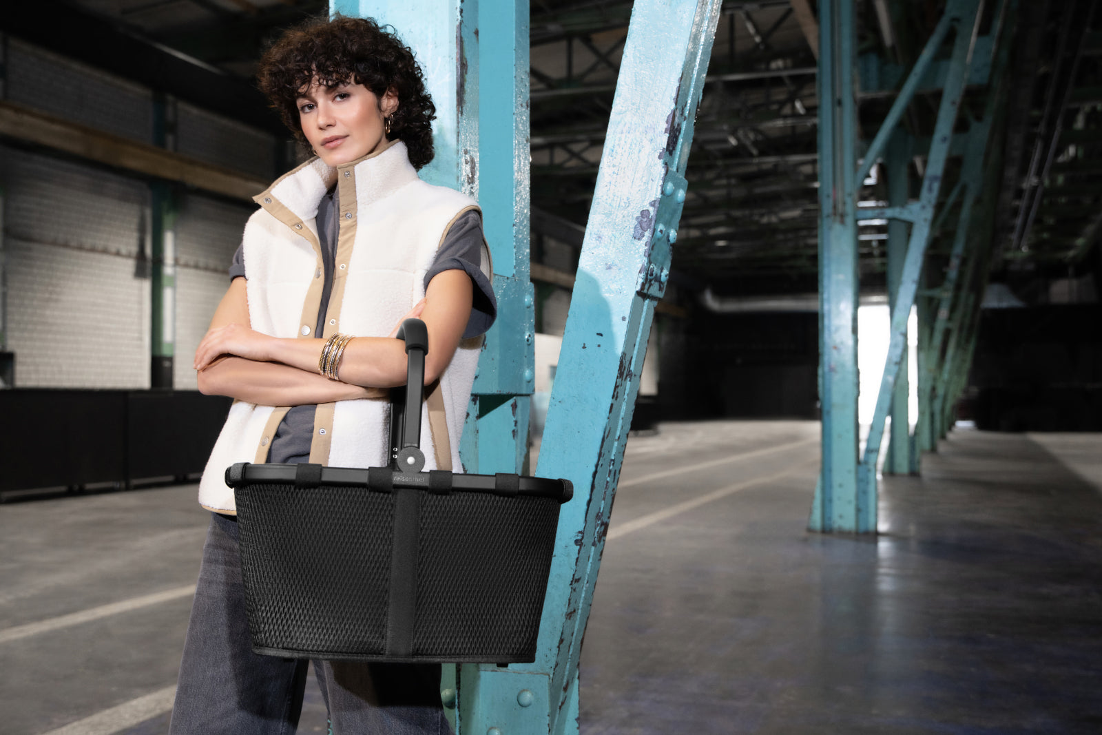 reisenthel carrybag mesh black Lifestyle 4