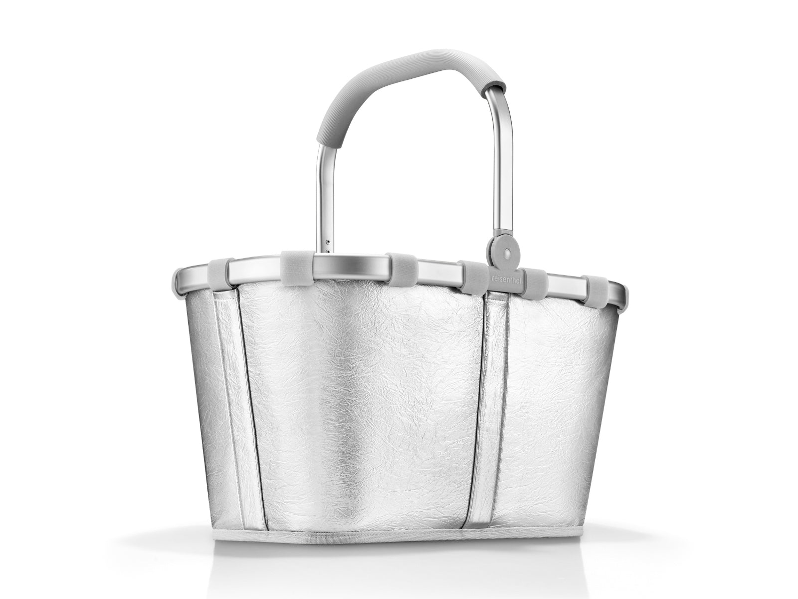 reisenthel carrybag silver crackle Freisteller 1