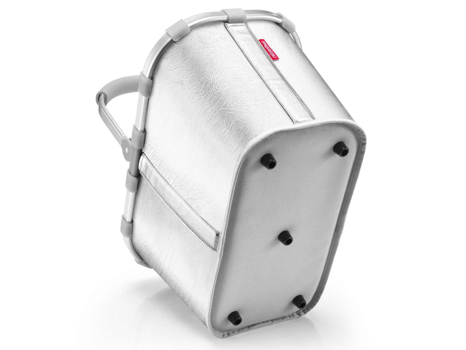 reisenthel carrybag silver crackle Freisteller 3