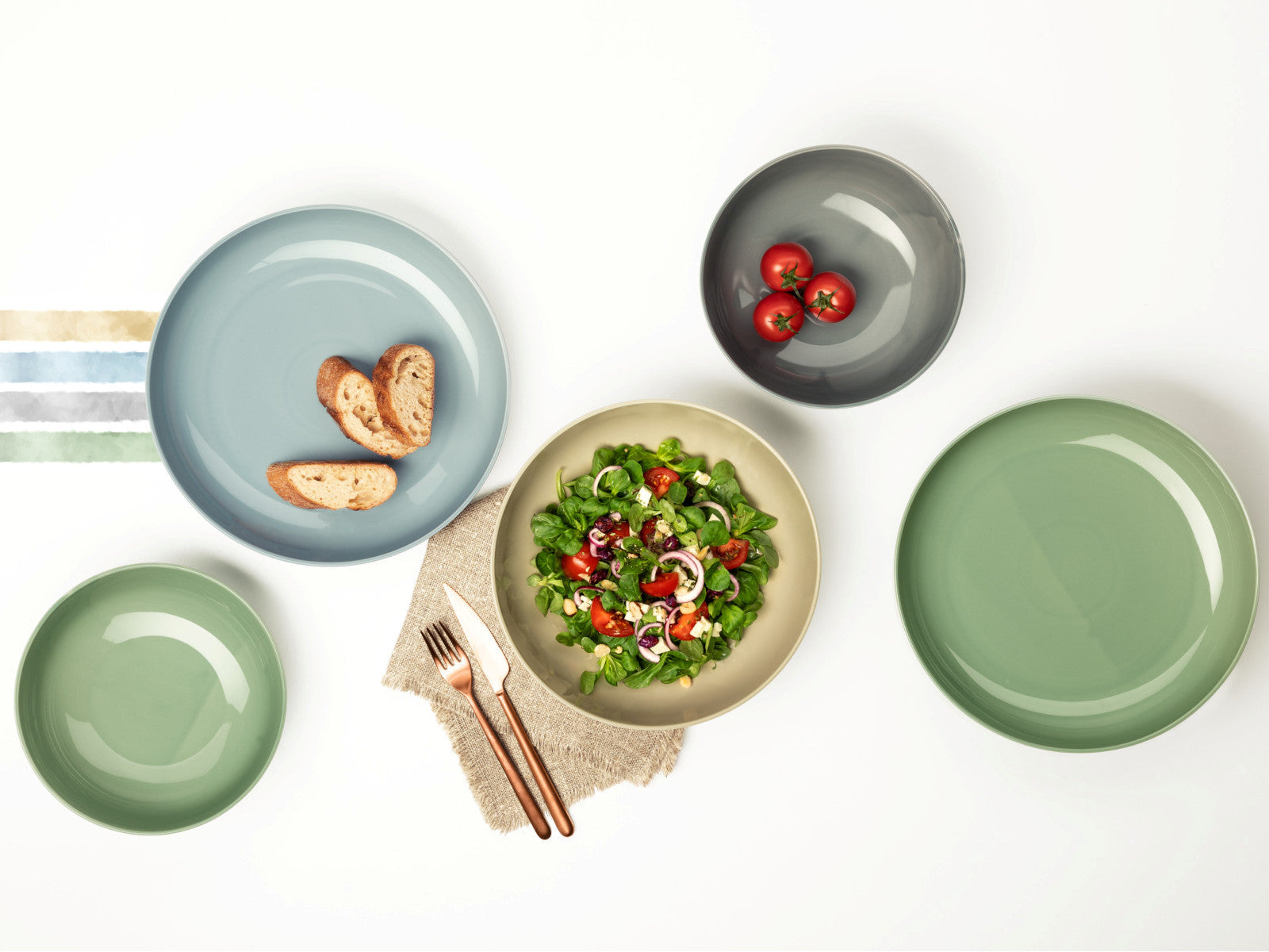 Seltmann Weiden Beat Fliederblau uni Foodbowl 28cm Lifestyle1