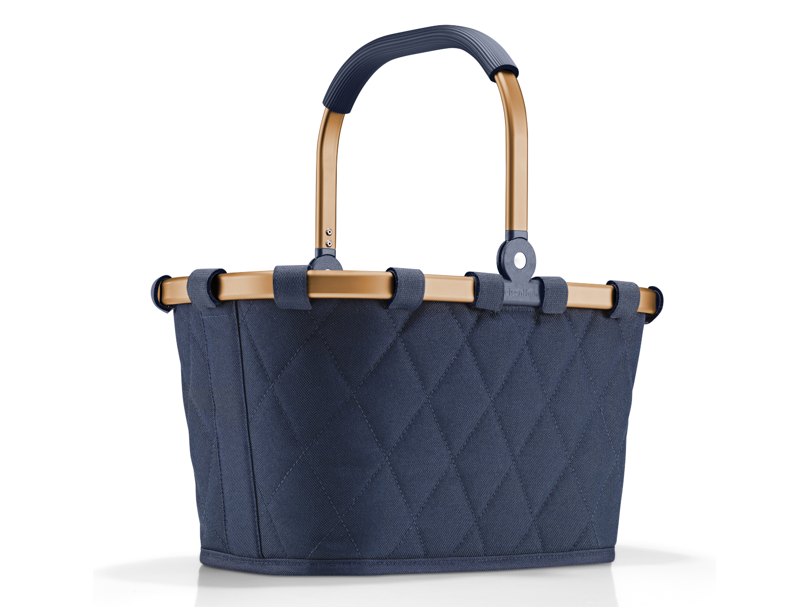 reisenthel carrybag XS frame rhombus midnight gold Freisteller 2