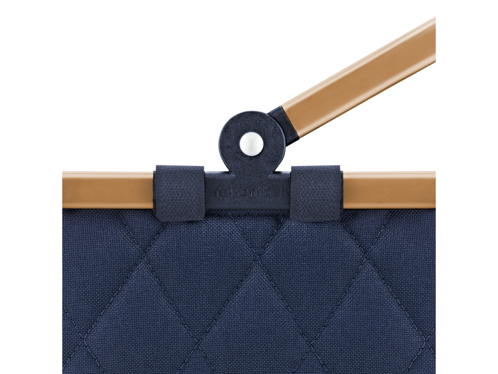 reisenthel carrybag XS frame rhombus midnight gold Freisteller 3