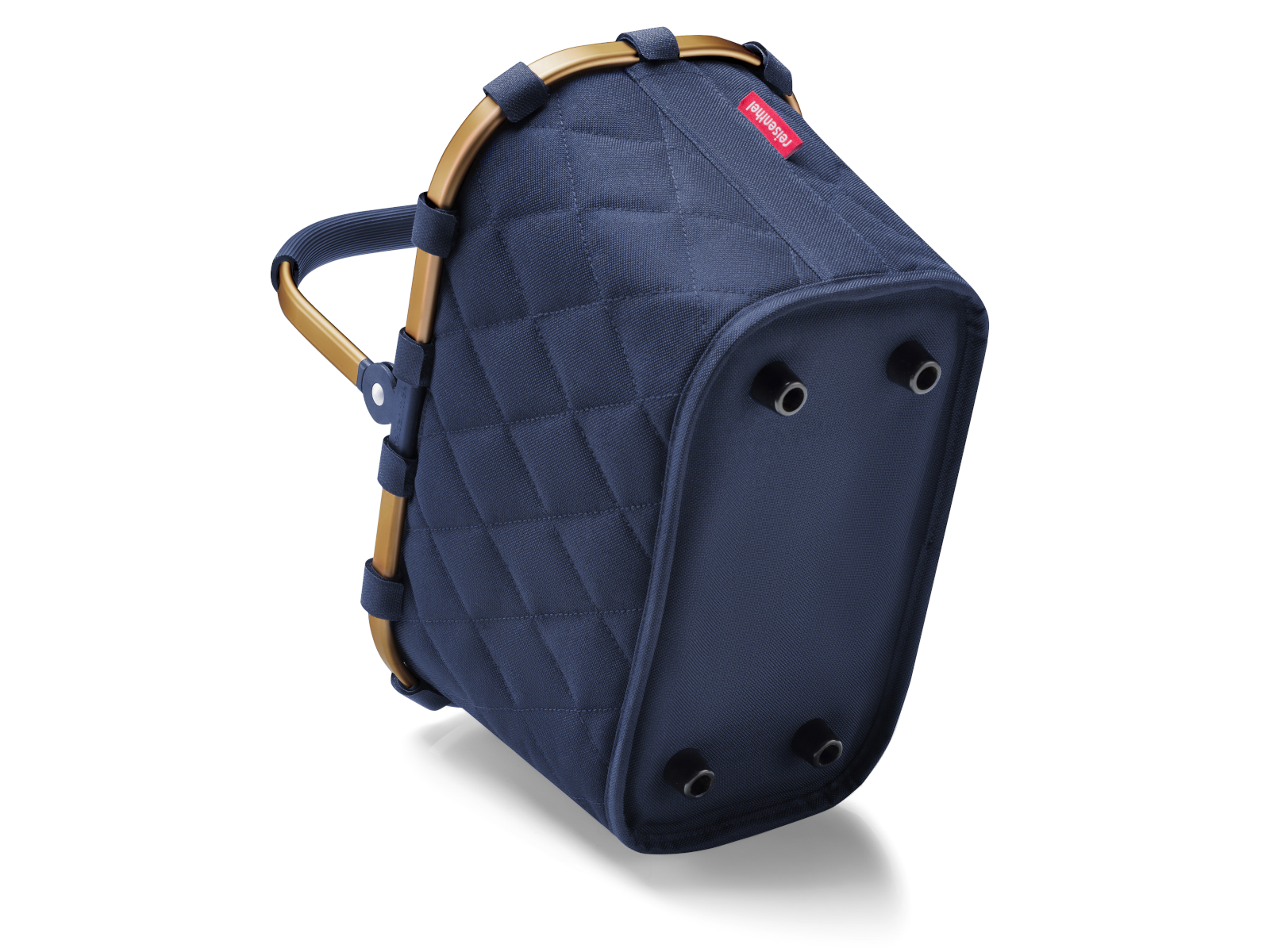 reisenthel carrybag XS frame rhombus midnight gold Freisteller 4