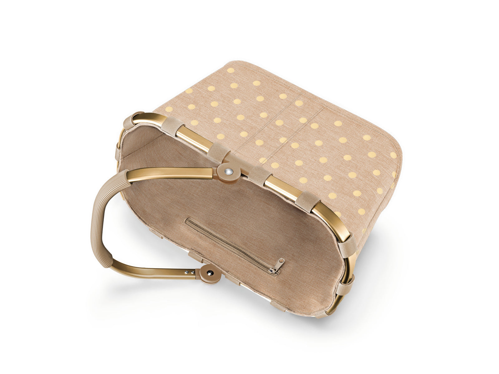 reisenthel carrybag XS frame metallic dots coffee - Produktbild 2