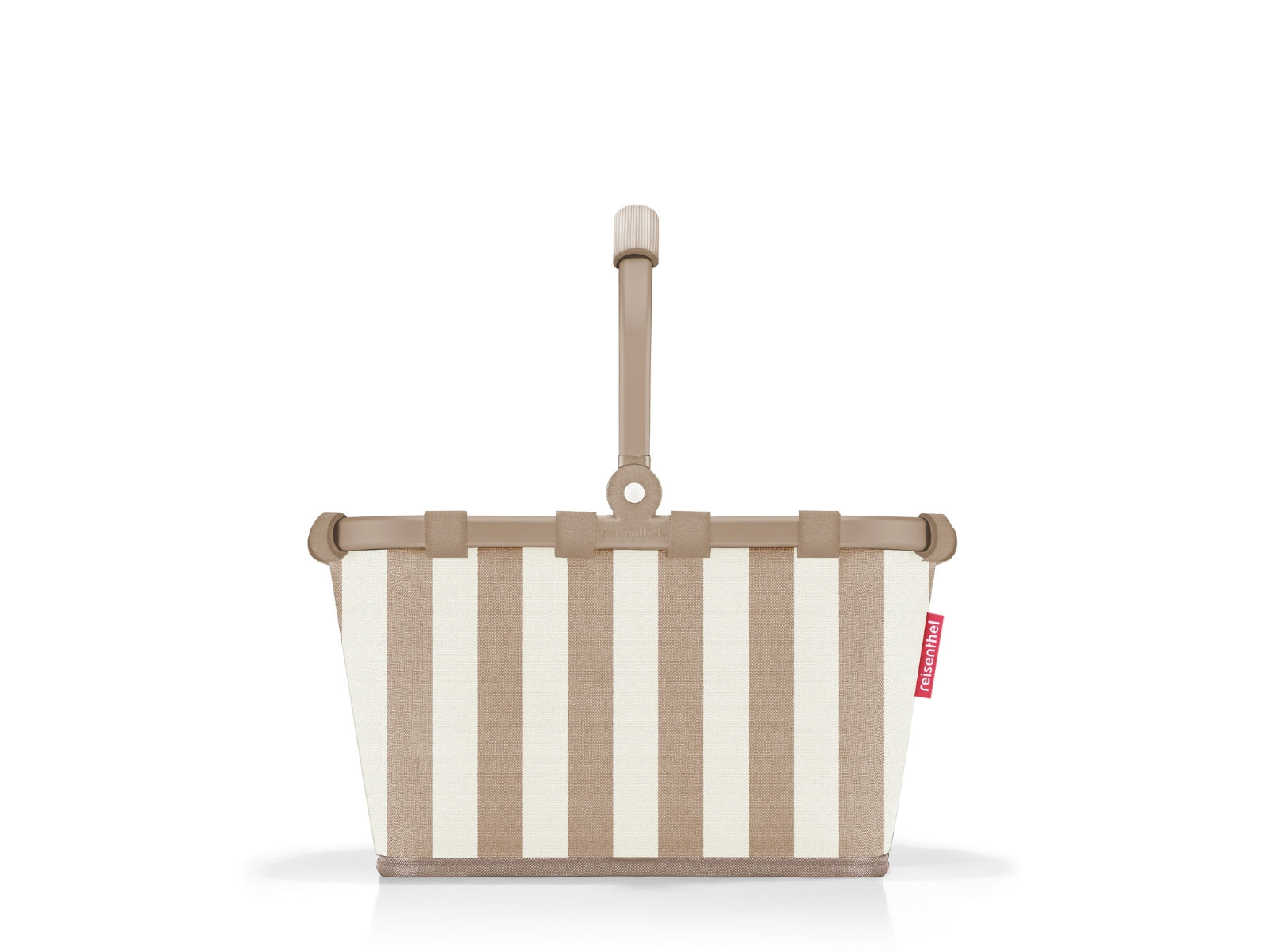 reisenthel carrybag XS summerstripes coffee Freisteller 1