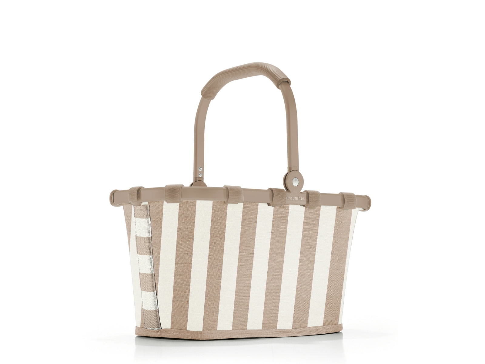 reisenthel carrybag XS summerstripes coffee Freisteller 3
