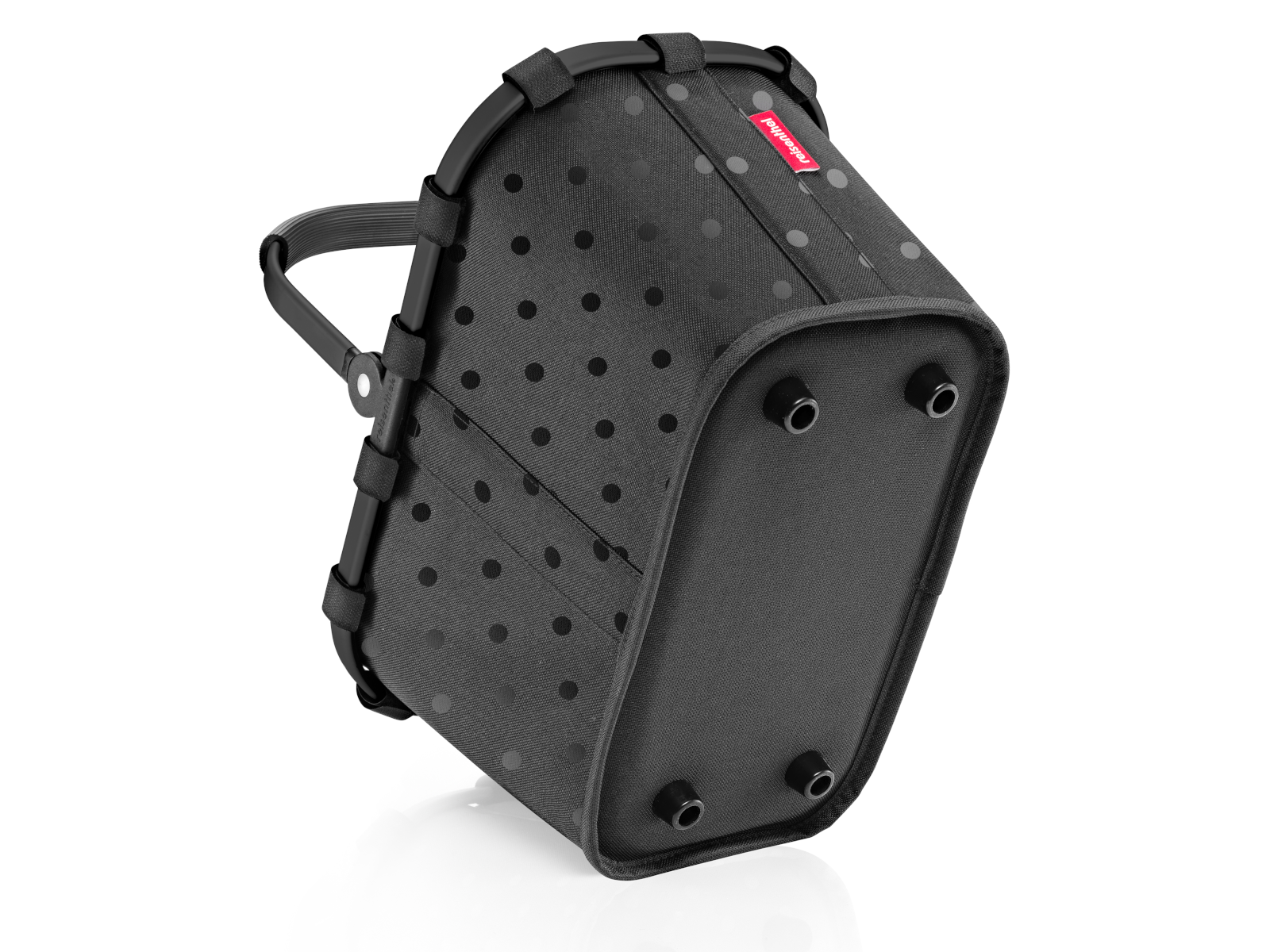 reisenthel carrybag XS frame glossy dots black Freisteller 4