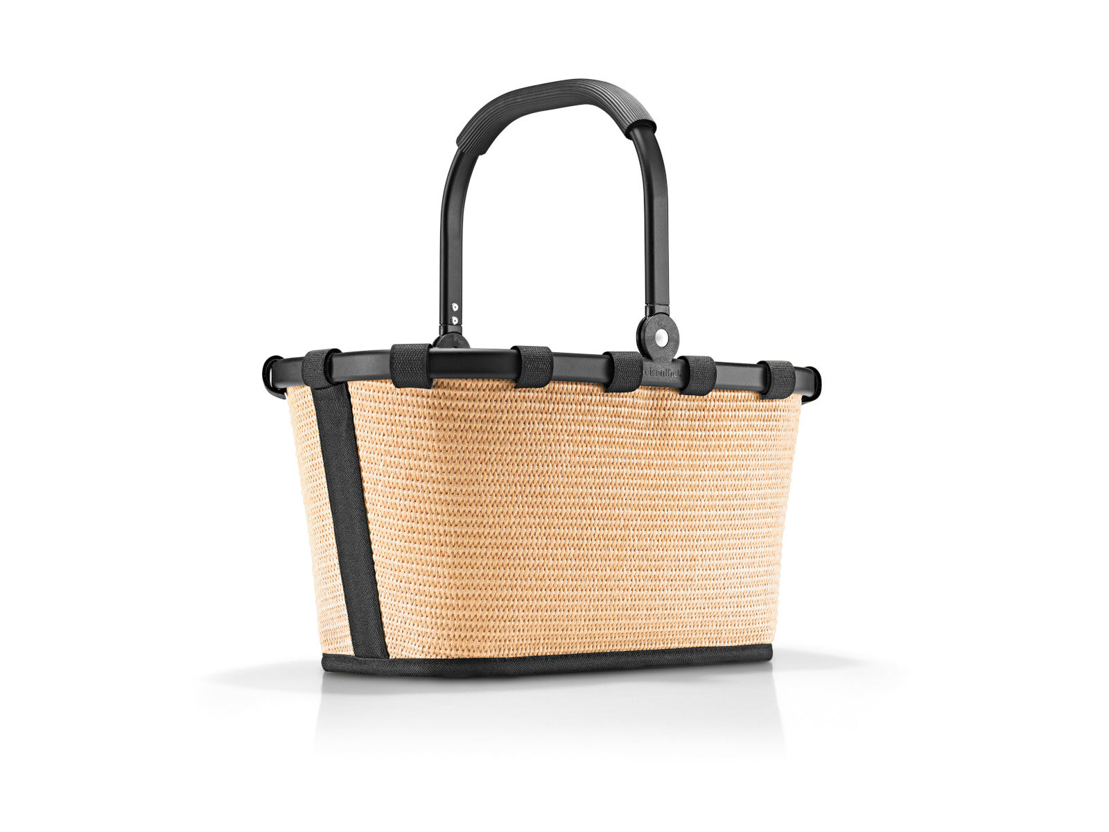 reisenthel carrybag XS frame raffia black Freisteller 2