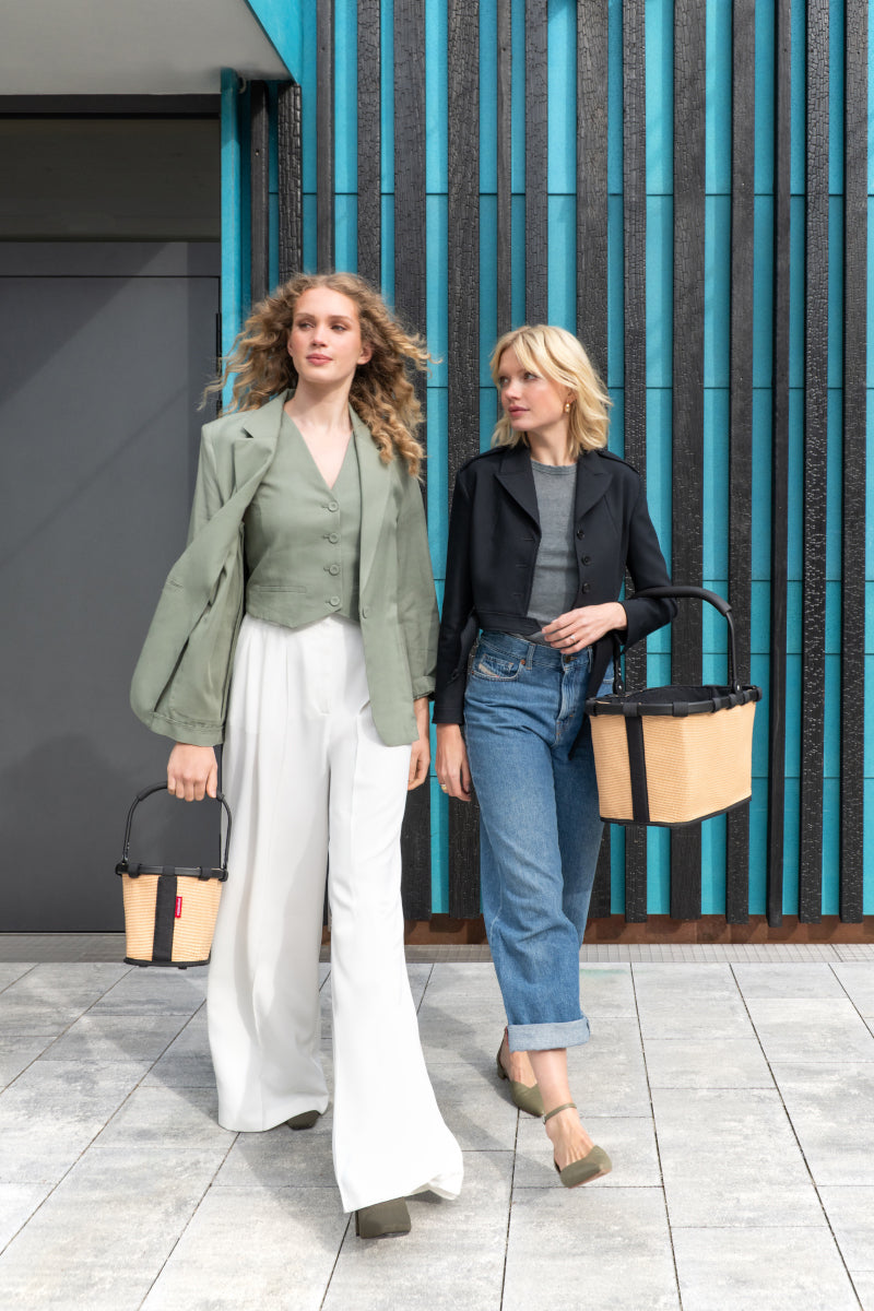 reisenthel carrybag XS frame raffia black Lifestyle 5