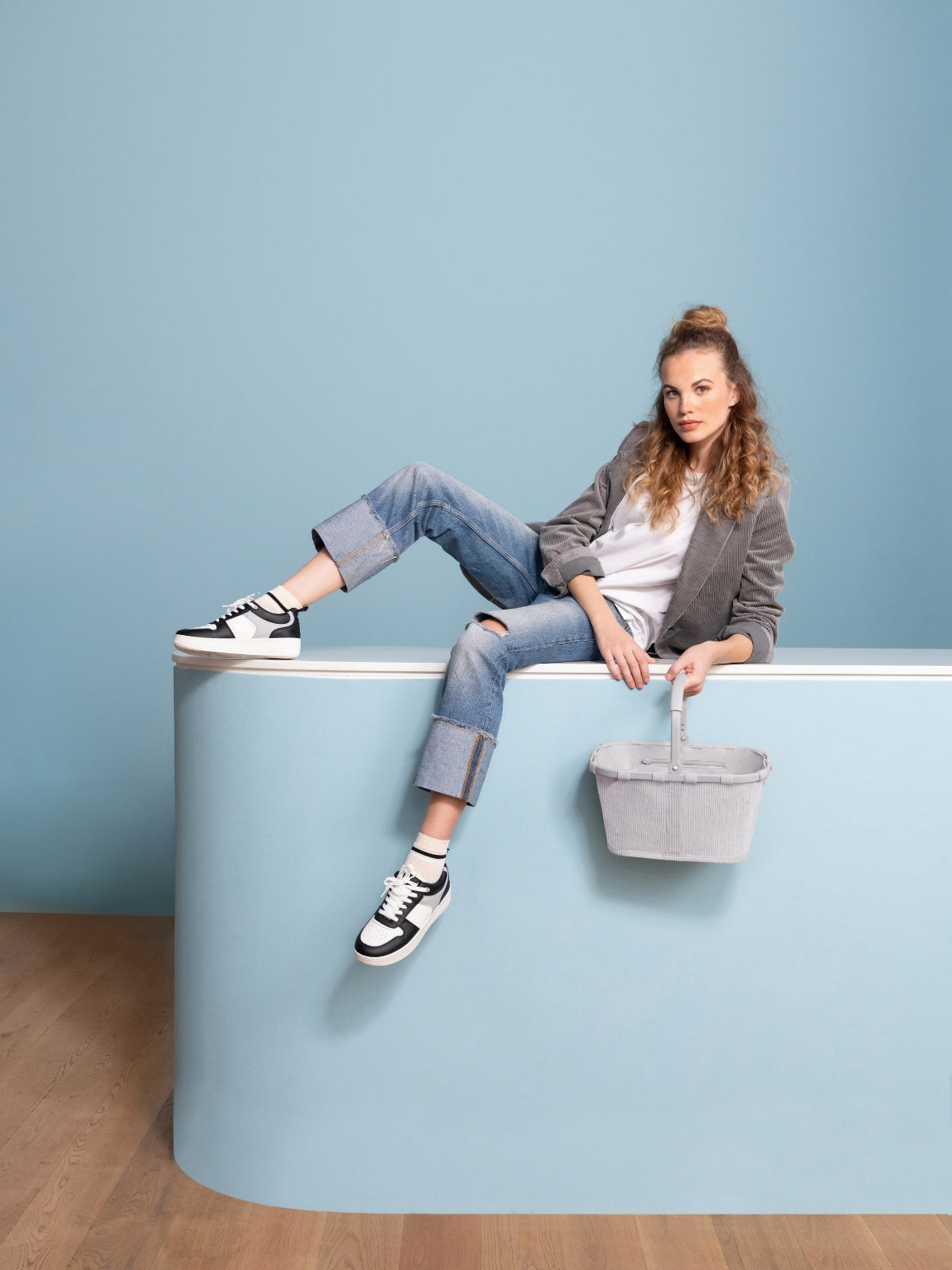 reisenthel carrybag XS cord grey - Produktbild 7