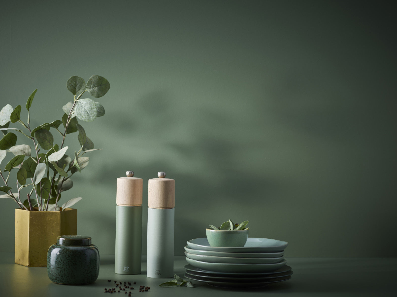 PEUGEOT BOREAL Salzmühle salbeigrün 21 cm Lifestyle 6