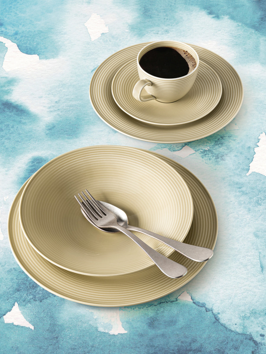 Seltmann Weiden Beat Sandbeige uni Pasta-/Salatteller 27,5cm Lifestyle1