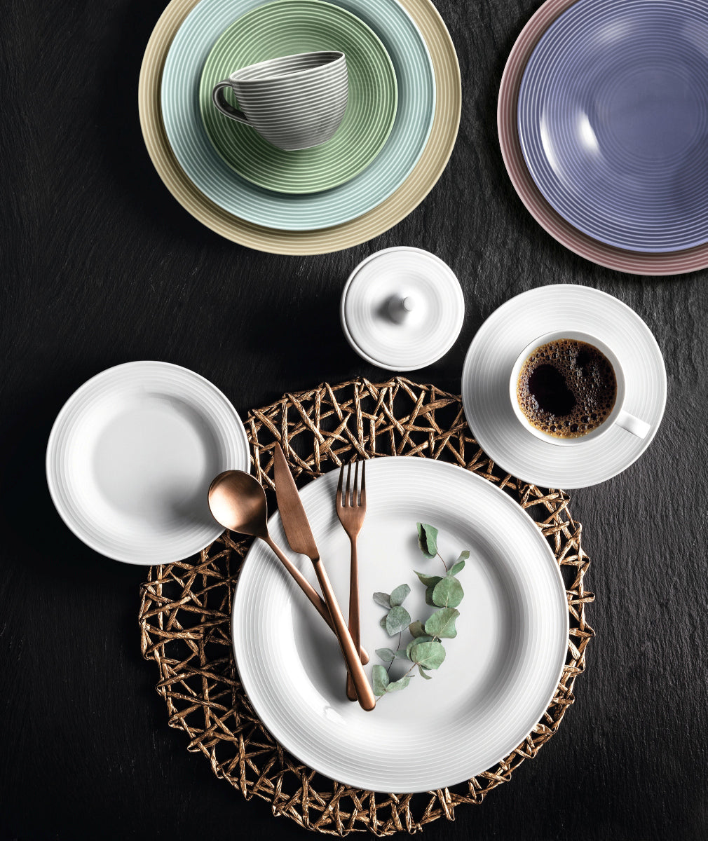 Seltmann Weiden Beat Fliederblau uni Brotteller rund 17cm Lifestyle3