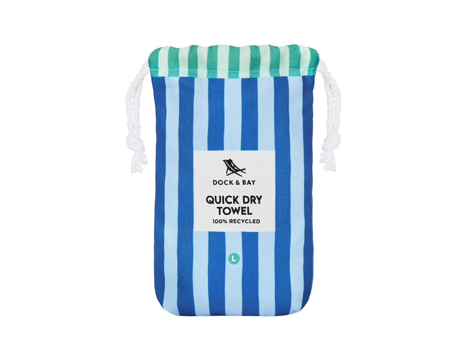 Dock & Bay Beach Towel L Blue Sky 160x90cm - Produktbild 3
