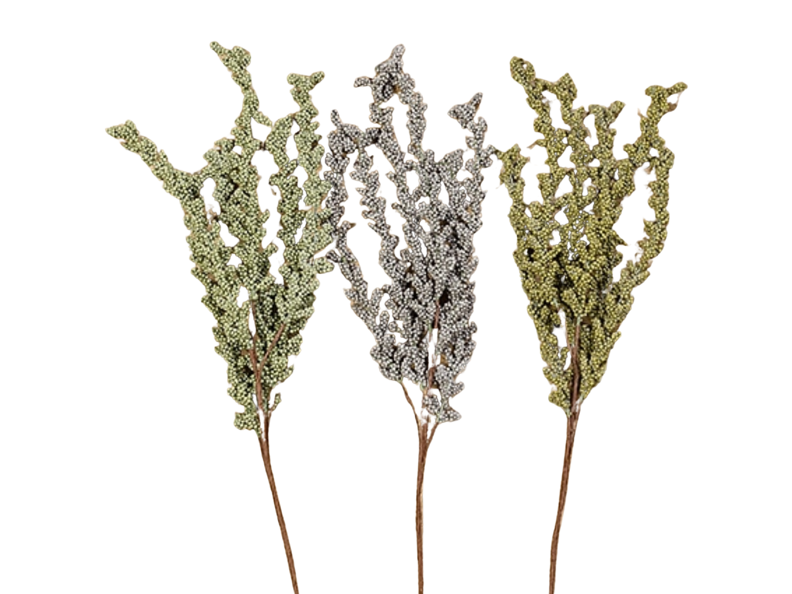 Boltze Soria Zweig grün sortiert 110 cm (1 Stück) Freisteller