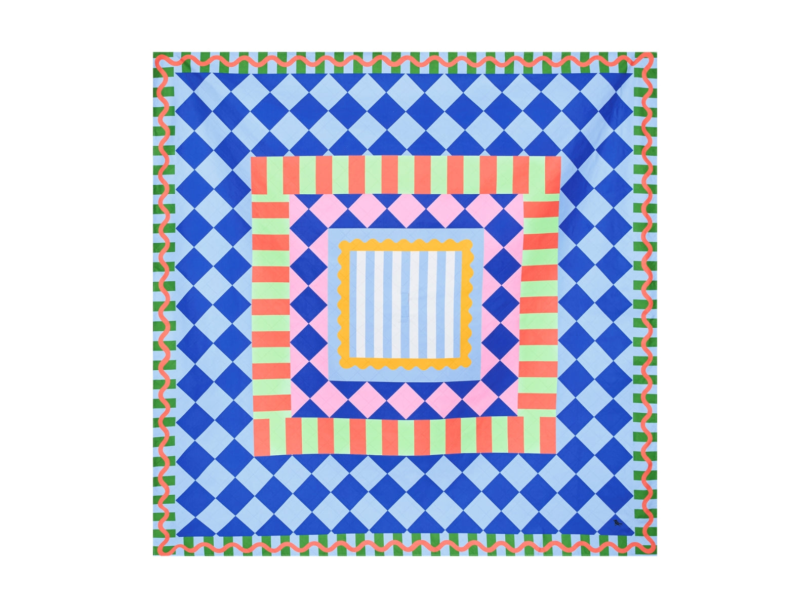Dock & Bay Picnic Blanket L Bright Side Up 170x170cm - Produktbild 3